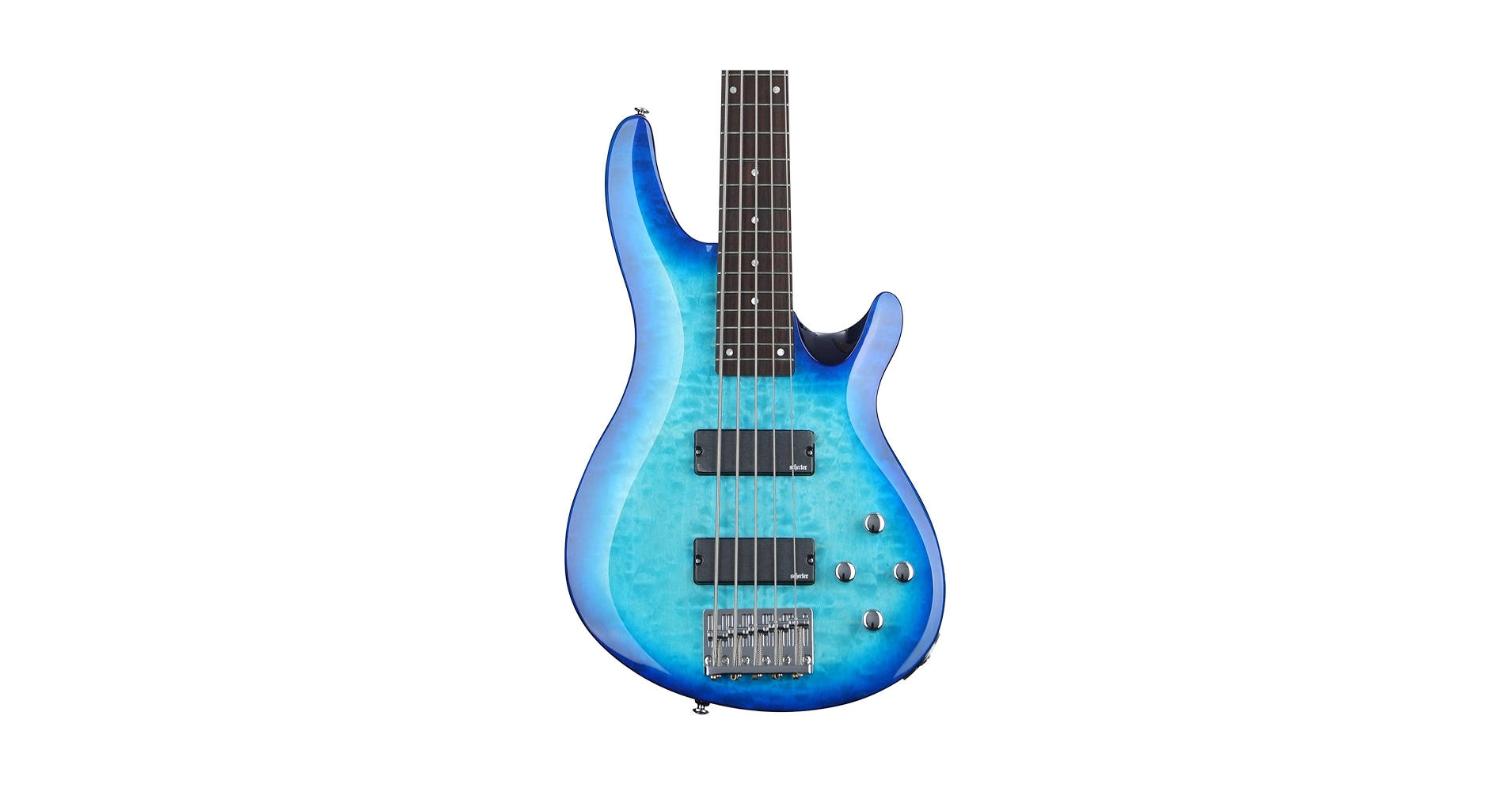 Amazon.com: Schecter C-5 Plus 5-string Bass Guitar - Ocean